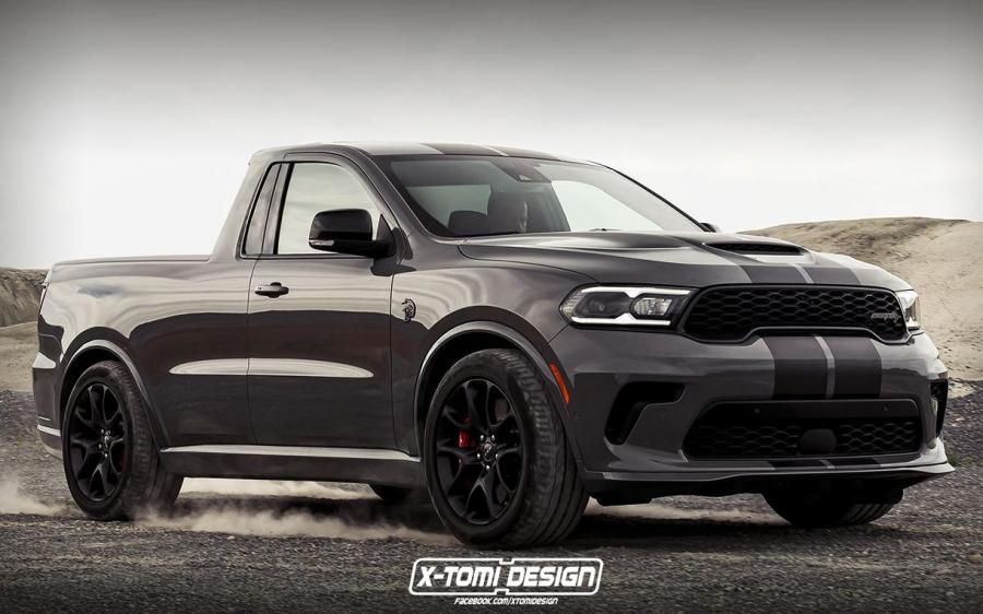 Dodge Durango SRT Hellcat Pickup by X-Tomi Design '2020